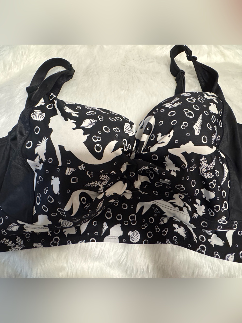 Torrid Disney Little Mermaid two piece swim wear size 2